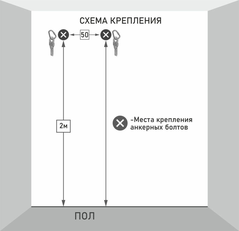 Подвесная система многофункциональная