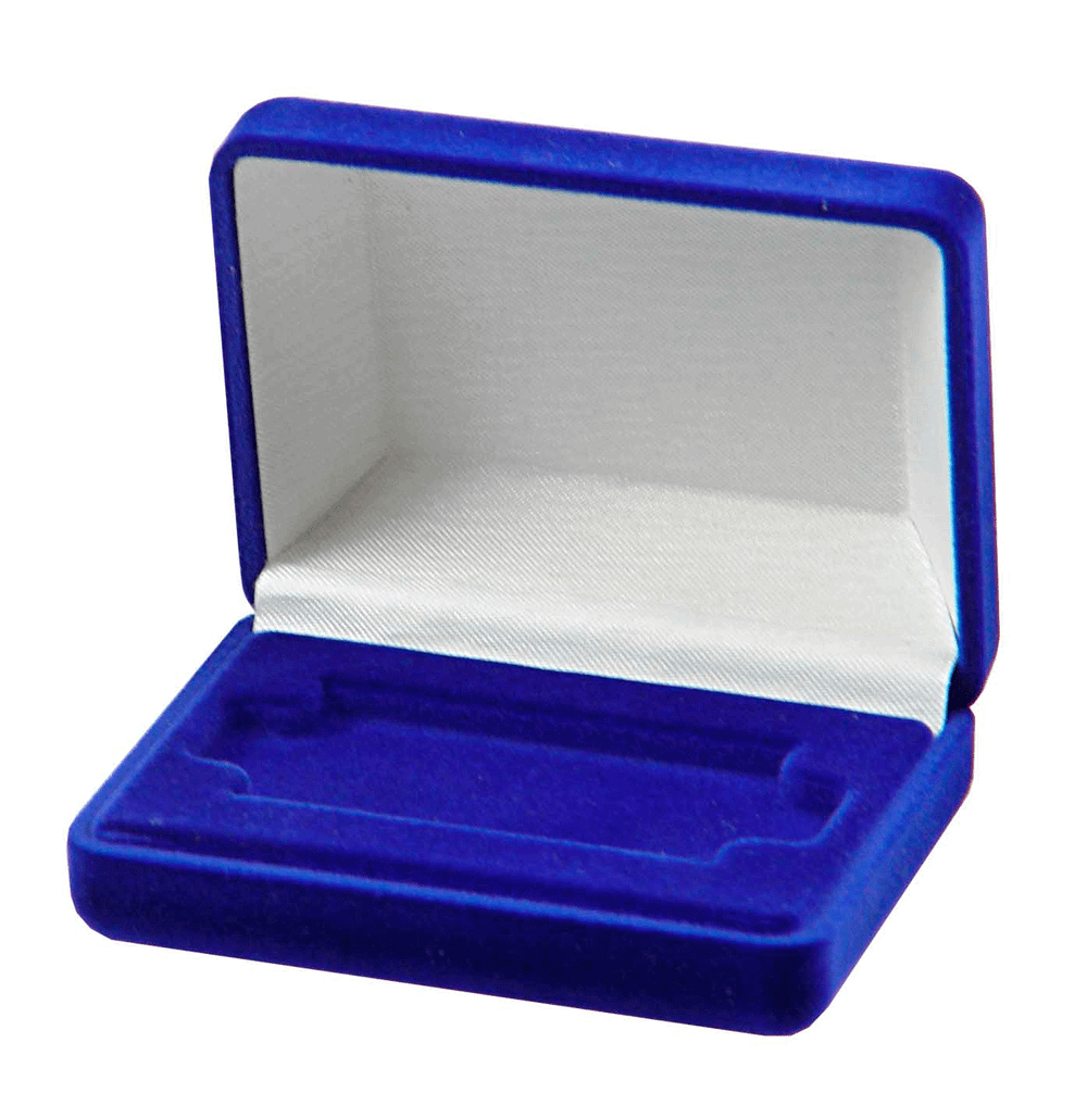 Флокированный футляр под значок и монету.