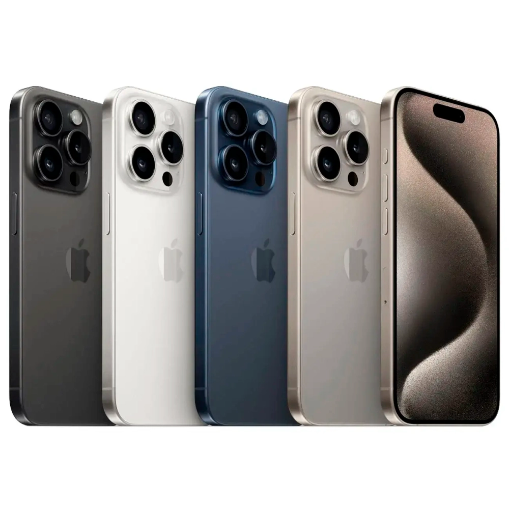 Смартфон Apple iPhone 15 Pro 512GB Black Titanium (eSim)