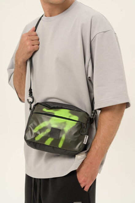 Сумка мессенджер KUL'TURA "THERMO LONG" Зеленый