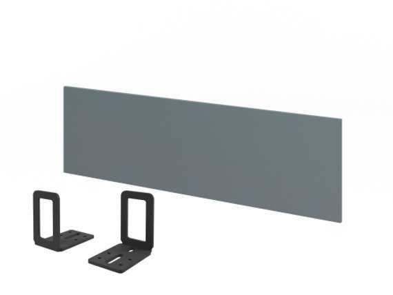 Экран настольный к одному столу 1350х18х400 L-069-1