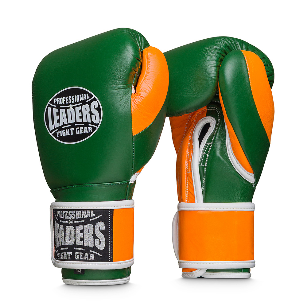 Боксерские перчатки Leaders LS Fancy DGN/OR