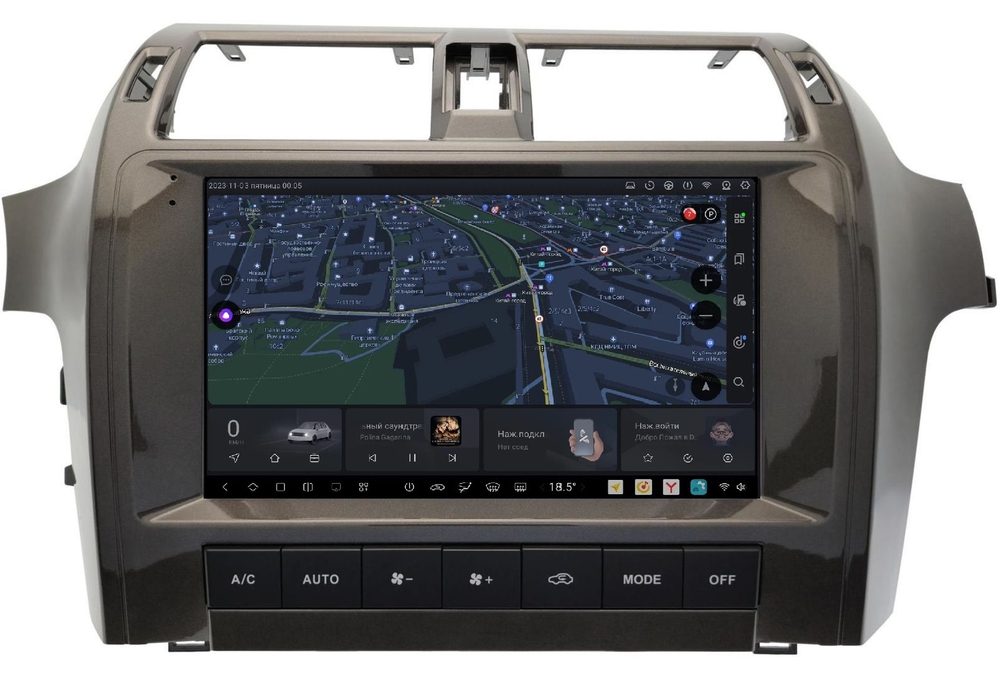 Магнитола для Lexus GX460 2009-2019 (без Mark Levinson) - Carmedia SF-1815 QLed+2K, Android 13, UIS7870 (DUDU7), CarPlay, SIM-слот