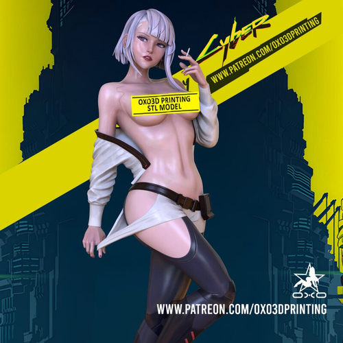 Люси lucy Lucyna Cyberpunk Киберпанк Коллекционная Фигурка Аниме