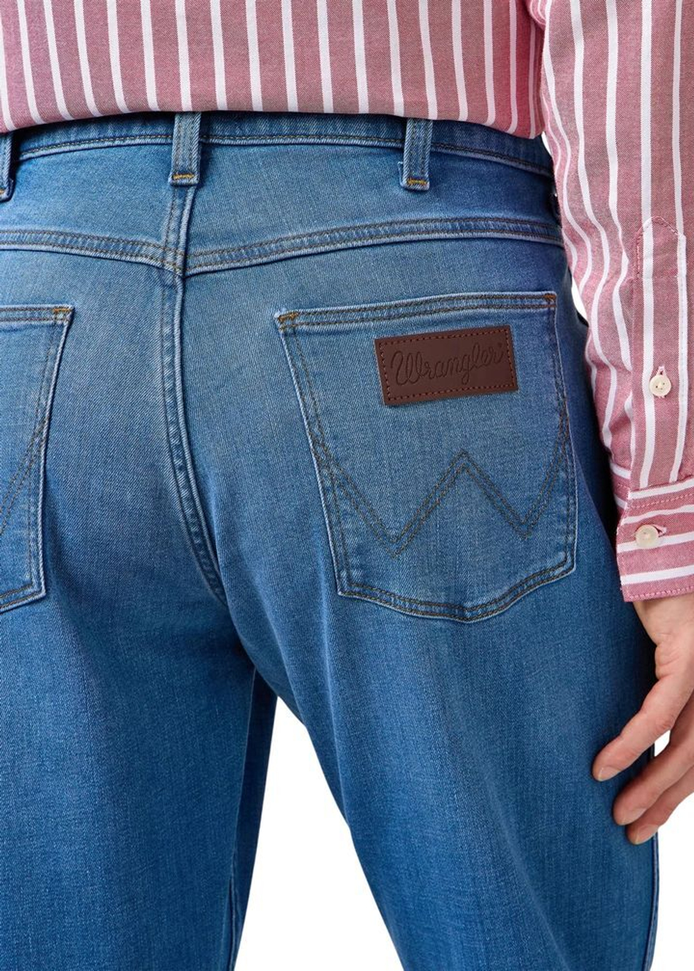Джинсы Wrangler GREENSBORO MOSAIC синий