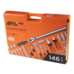 AFFIX (AF01146C) Набор инструментов универсальный, 146 предметов