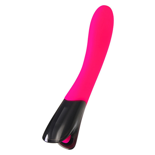 Ярко-розовый вибратор 20,5см ToyFa eroTEQ Mecawn 593001