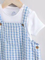 Комбинезон и боди в комплекте для малышей Next E47-402, Белый, Голубой