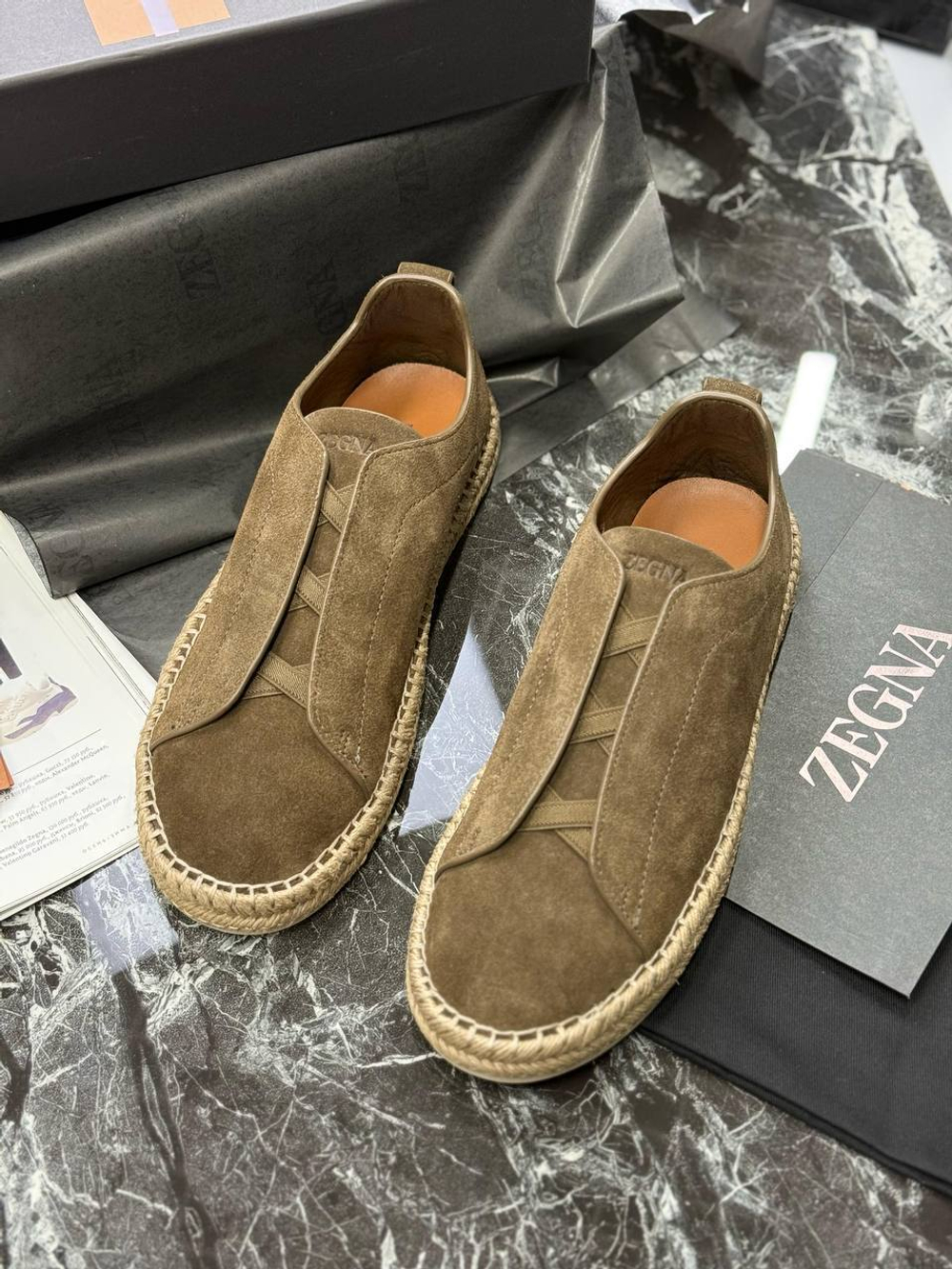 Эспадрильи Zegna