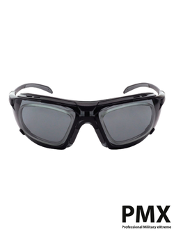 Очки PMX Mark I G-7520STRX Anti-Fog Diopter. Серые