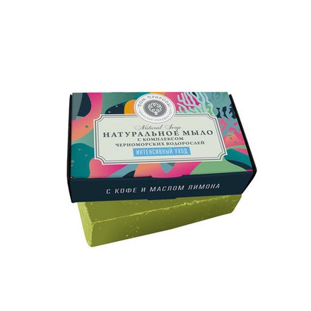 Anti-cellulite Мыло с комплексом водорослей "Интенсивный уход" с кофе и лимоном
