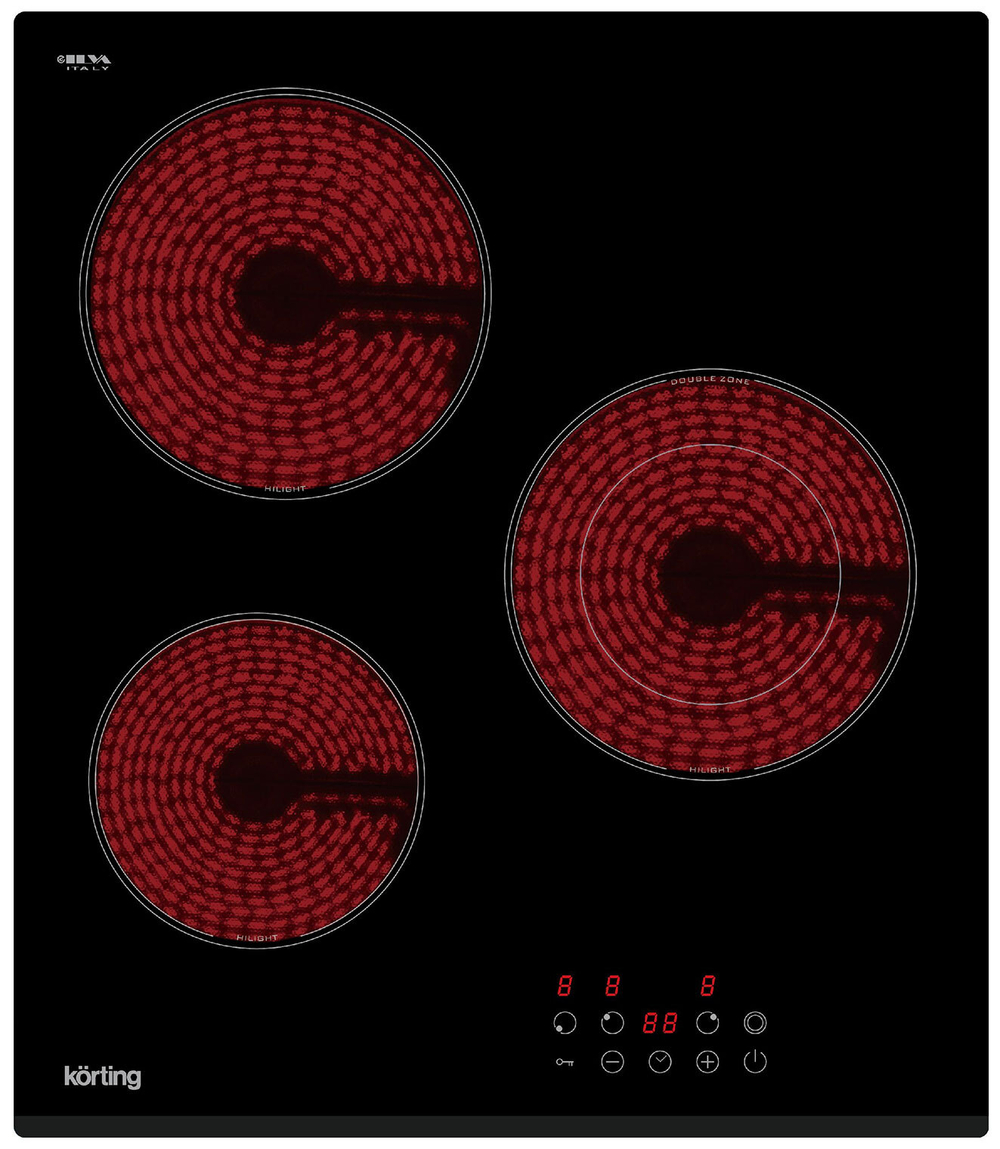 Электрическая варочная панель Korting HK 42034 B