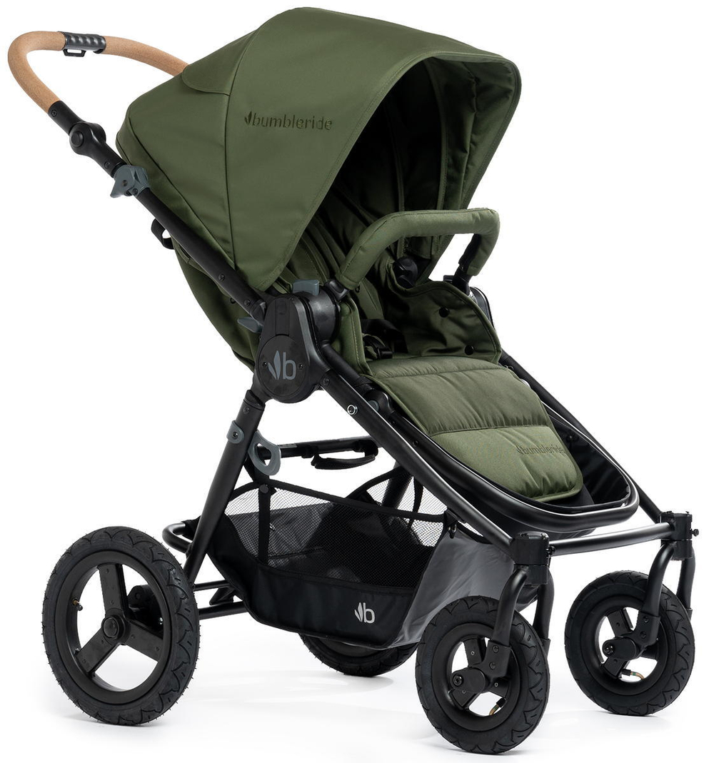 Детская прогулочная коляска Bumbleride Era E-480VE, Olive 2024-2025