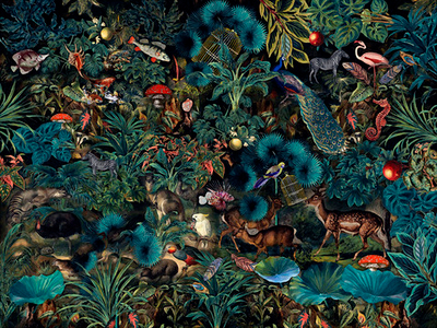 Дизайнерские обои Wall Street Eden