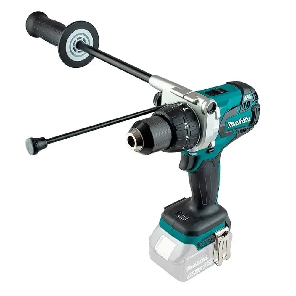 Makita DHP481RTE аккумуляторная ударная дрель (2 x 5 Ач, ЗУ)