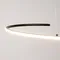 Подвесной светильник Изгиб / Curve 3000-4000К 31Вт Maytoni mod242pl-l33bk