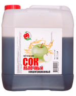 Сок концентрированный яблочный 2,5-2,8 % без сахара 5 кг