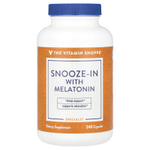 The Vitamin Shoppe, Snooze-In с мелатонином, 240 капсул