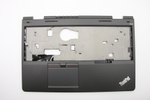 Верхняя панель клавиатуры (топкейс) для ноутбука Lenovo ThinkPad Yoga 15 черная, с тачпадом (00JT333), оригинал