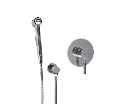 A14156  Встраиваемый комплект для биде со шлангом 100 см