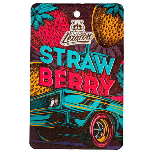 LERATON STRAWBERRY.Ароматизатор подвесной