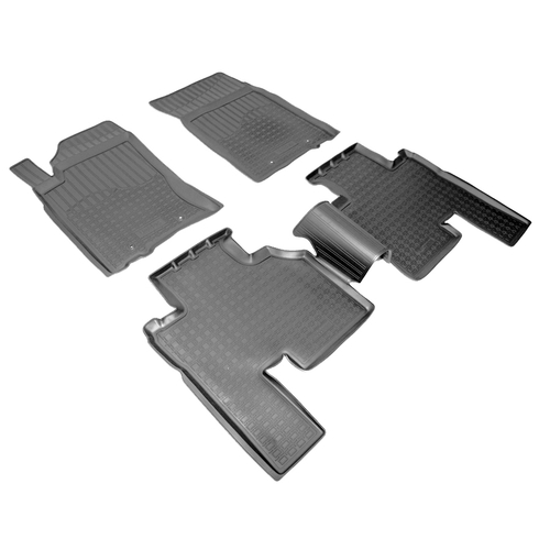 Ковры в салон Norplast/Unidec для Ssang Yong Actyon Sports в кузове QJ (2012-), Черный, арт.NPA11-C83-060