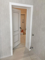 Дверь межкомнатная  Бета   белая   ПГ В2В