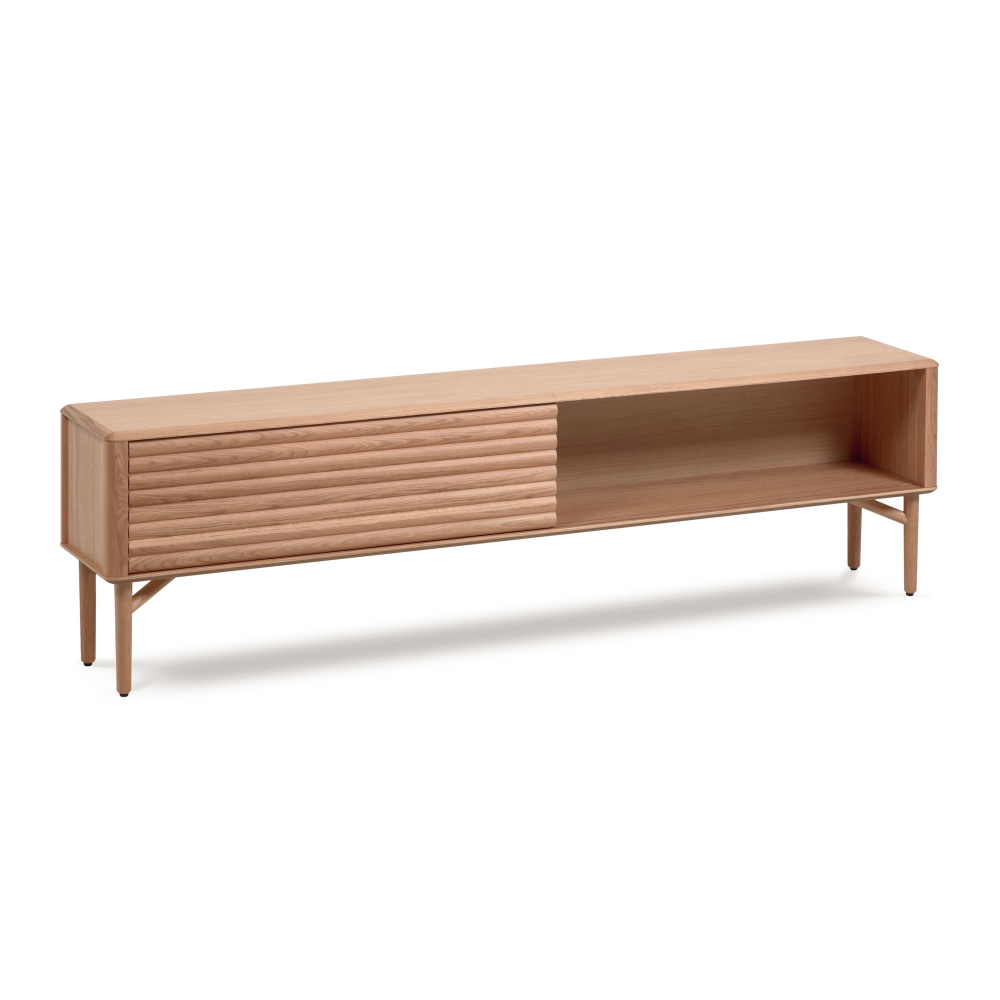 Тумба под TV La Forma (ex Julia Grup) Lenon из древесины дуба 200 x 55 cm
