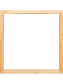 Деревянная рама 60x60 для картин на подрамнике сеч. 40x18