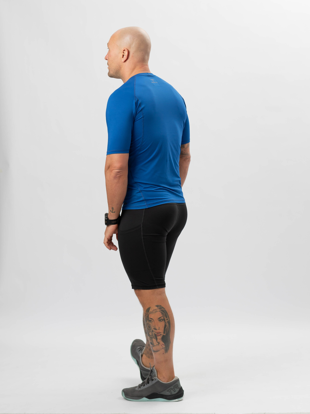 Спортивная футболка DRI FIT реглан TOTEMIC CLO василек