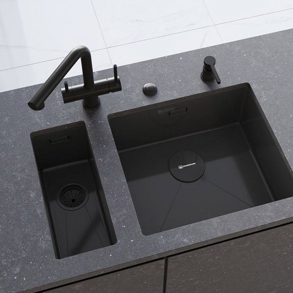 Кухонная мойка OMOIKIRI Taki 20-U/IF-GB нерж.сталь/графит