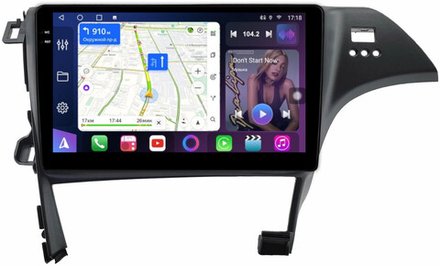 Магнитола для Toyota Prius 30 2009-2015 (правый руль) - FarCar 9539F2 монитор 10.36" QLED на Android 14, TS18, CarPlay, 4G SIM-слот