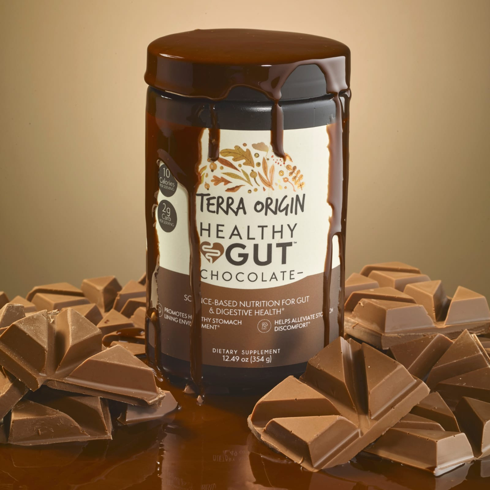 Terra Origin, Healthy Gut™, добавка для здоровья кишечника, с шоколадным вкусом, 354 г (12,49 унции)