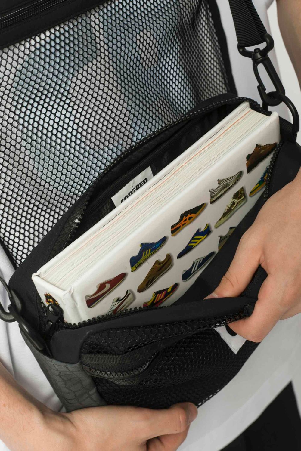 Сумка Codered для документов Horizon Bag Черный/Серый Темный