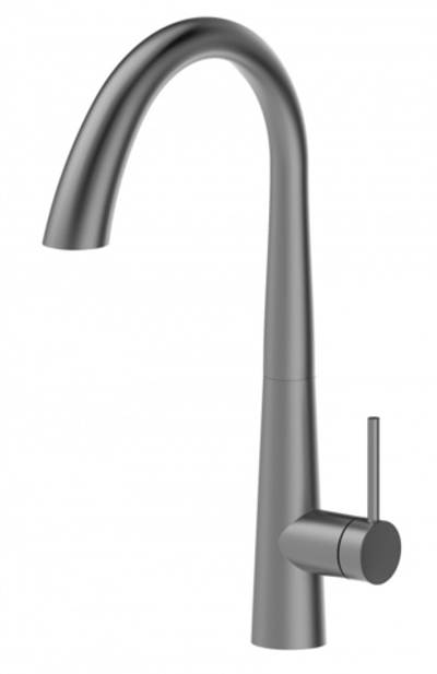 15058-G Смес. од. для кухни выс. с ВЫД. лейкой (ГРАФИТ) ViEiR (10/1шт)