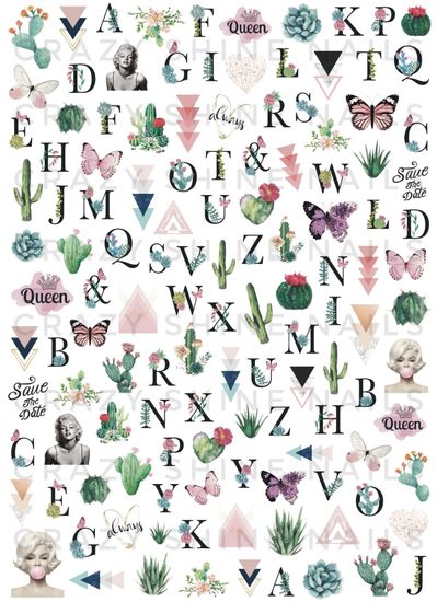 Слайдер-дизайн Crazy Shine Nails: Кактусы