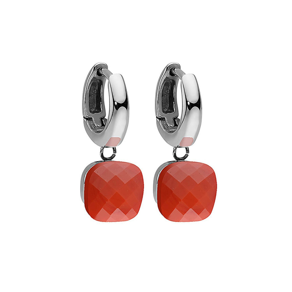 Серьги Qudo  Firenze Red Tulip 300345 R/S