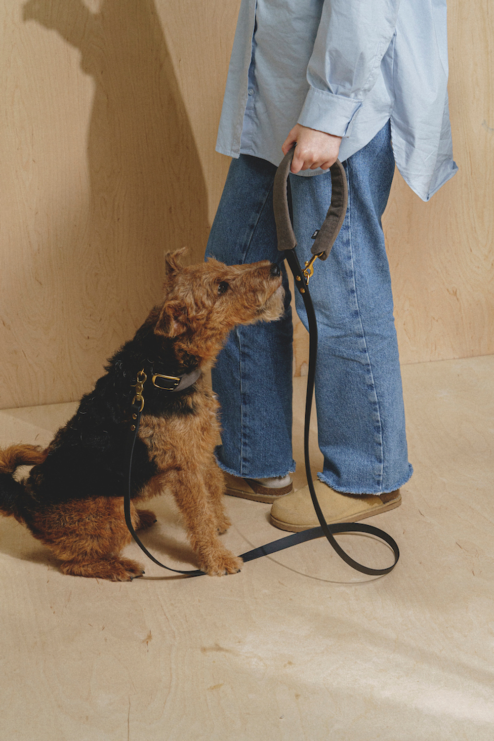 Поводок "Пони-маскарпони" серый