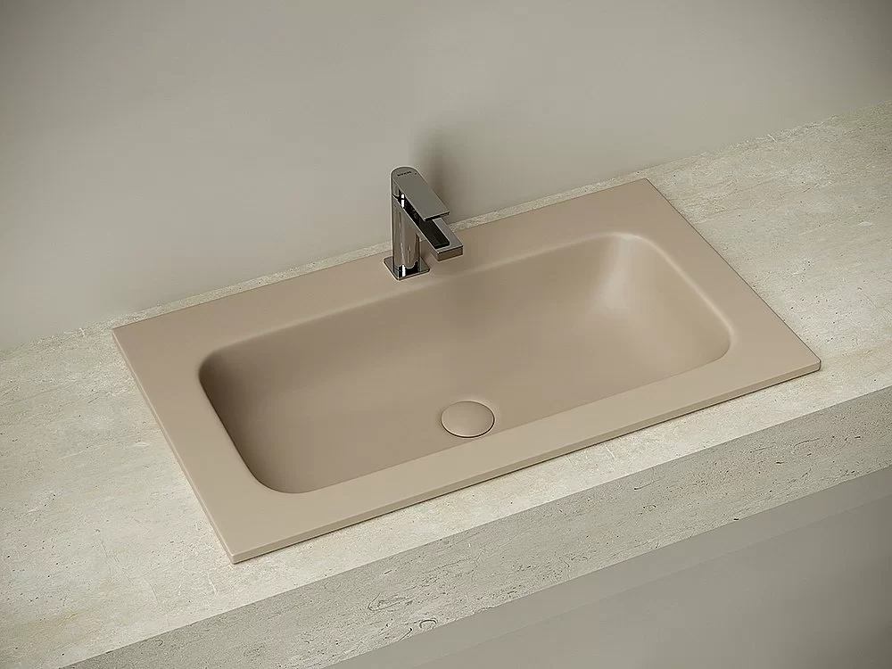Раковина-столешница Ceramica Nova Grace CN7012MC капучино матовый
