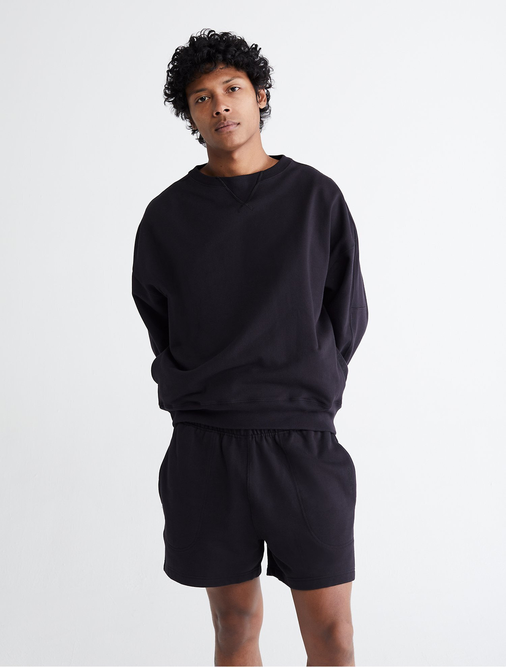 Свитшот Calvin Klein Standards Fleece Black Beauty - XL
