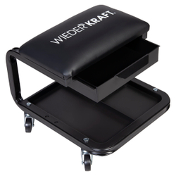 WDK-86030  Табурет ремонтный, полка у основания, ящик для инструментов под сиденьем