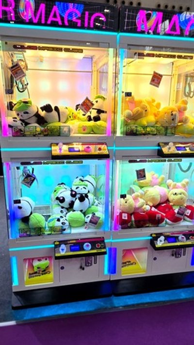 Призовой автомат кран-машина двойная «Color magic»