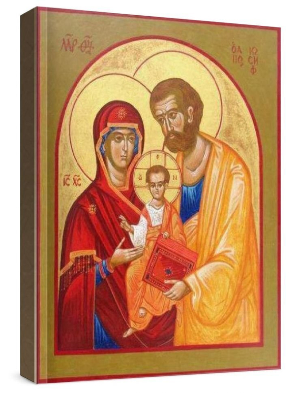 Святое Семейство (рукописная икона)