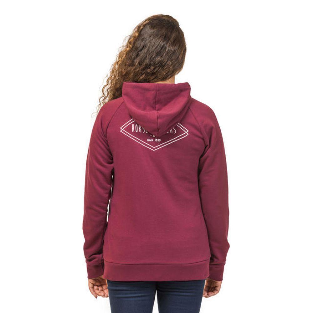 Толстовка Horsefeathers Ж TESSA hoodie (sangria)