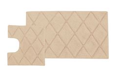 Jale (капучино) Набор ков. для ванной комнаты 60х100 и 50х50см