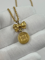 Кулон с лого и бантиком Givenchy