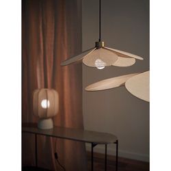 Светильник подвесной Kamille, Ø46 см, бежевый