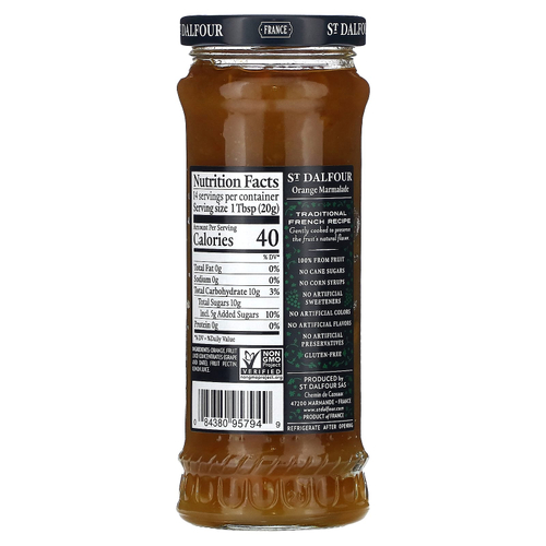 St. Dalfour, Deluxe, апельсиновый мармеладный джем, 284 г (10 унций)