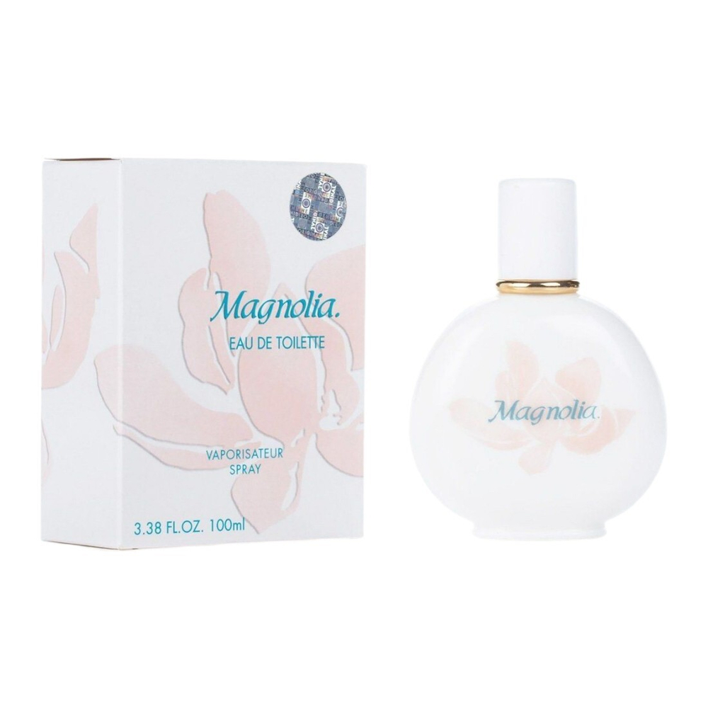 YVES ROCHER Magnolia edT 100ml lady, женский парфюм‑аналог с цветочным ароматом магнолии на светлом фоне.
