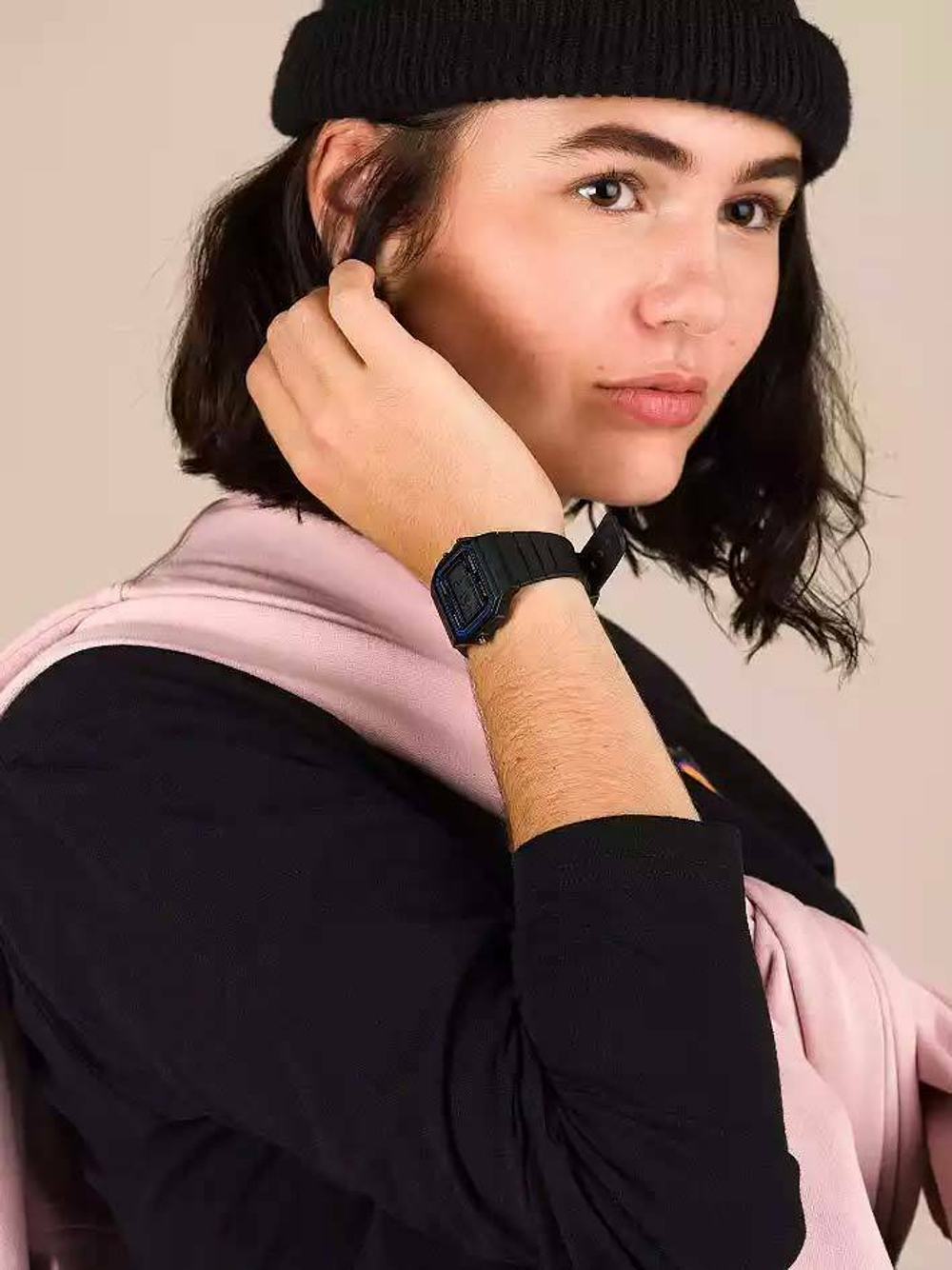 Японские наручные часы Casio Collection F-91W-1YEG с хронографом